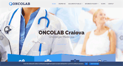 Desktop Screenshot of oncolab.ro